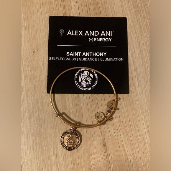 PRELOVED ALEX AND ANI SAINT ANTHONY CHARM BRACELET - Picture 1 of 2